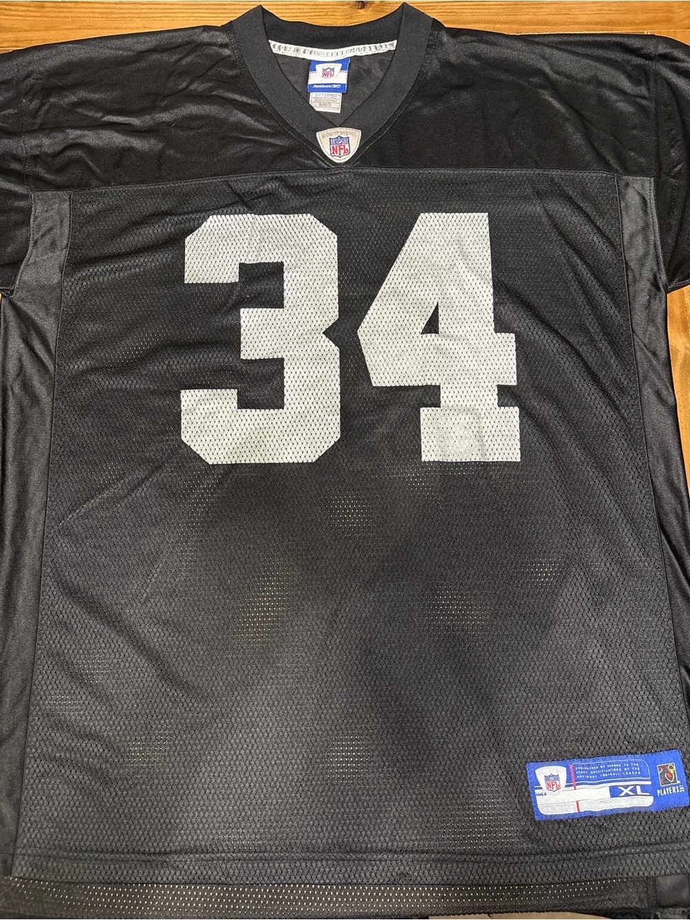 Oakland Raiders LaMont Jordan, Reebok jersey